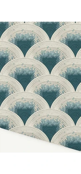 Mosaic Wallpaper Design suit for your restaurant